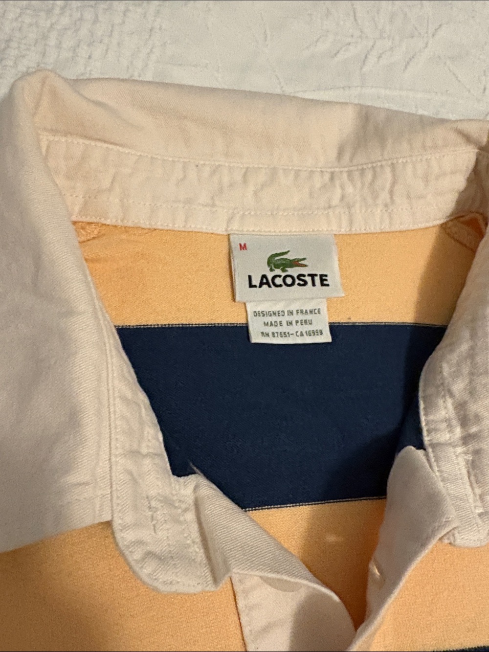 Vintage Lacoste Rugby - Picture 4 of 6